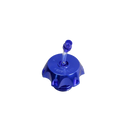 Motorcycle Blue Fuel Gas Tank Cap Compatible With Harley Davidson-7