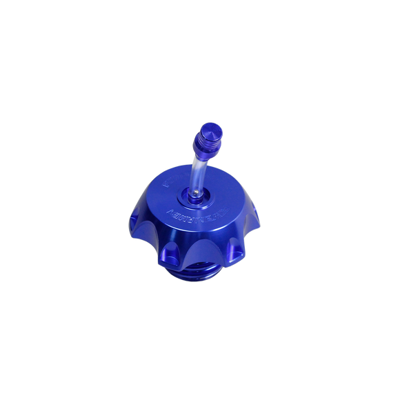 Motorcycle Blue Fuel Gas Tank Cap Compatible With Harley Davidson