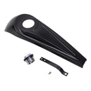 100% Carbon Fiber Gas Tank Panel Cover with Chrome Cap for Harley Davdison Dash Fuel Tank Console-4