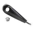 100% Carbon Fiber Gas Tank Panel Cover with Chrome Cap for Harley Davdison Dash Fuel Tank Console-6