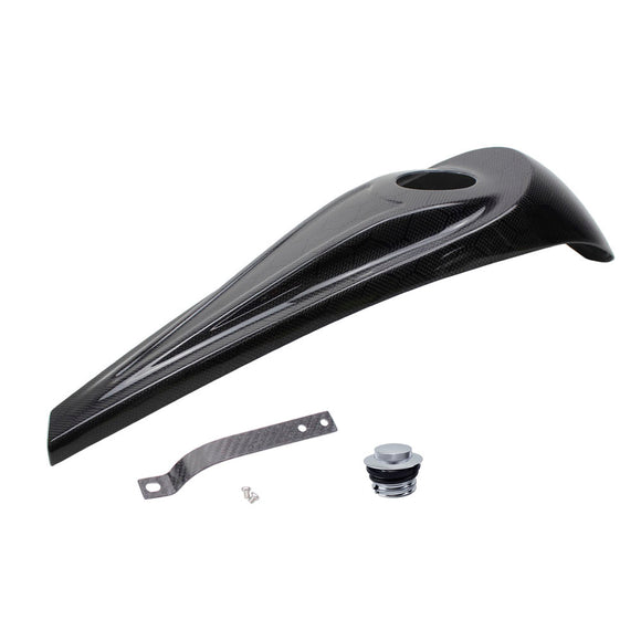 Carbon Fiber Dash Tank Panel Cover for Harley Touring Electra Glide FLHX FLHXS
