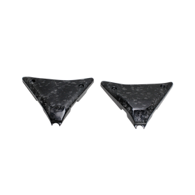 Marbling Drawing Carbon Fiber Side Covers for Harley Davidson FXR