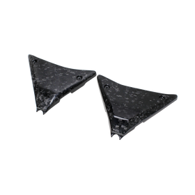 Marbling Drawing Carbon Fiber Side Covers for Harley Davidson FXR - 0