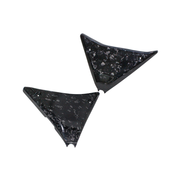 Marbling Drawing Carbon Fiber Side Covers for Harley Davidson FXR