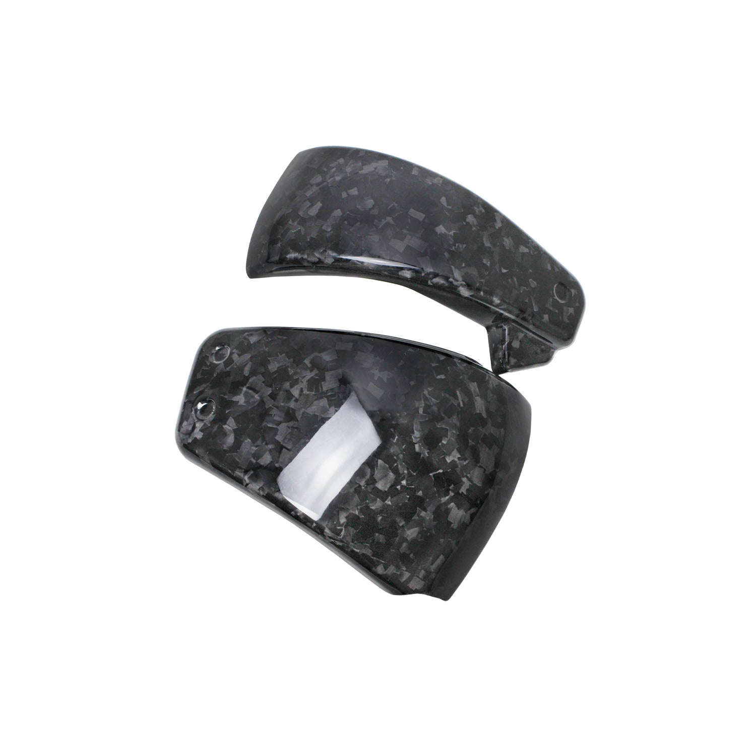 Marbling Carbon Fiber Side Covers for Harley Davidson 18-Later  - 0