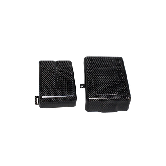 Carbon Fiber Side Covers for Harley Davidson 06-17 Dyna