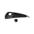 100% Carbon Fiber Gas Tank Panel Cover with Black Cap for Harley Davdison-2