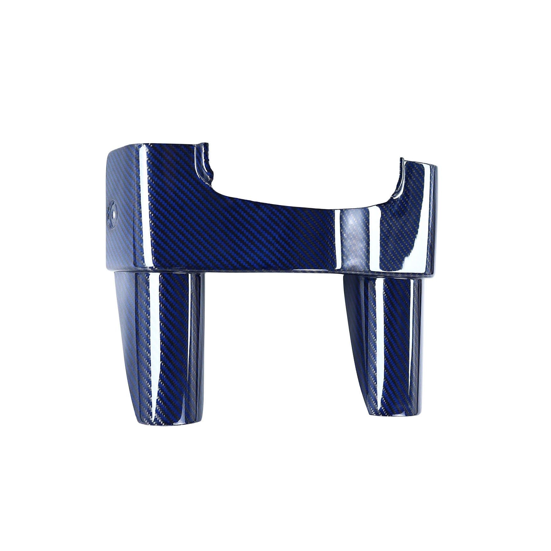 Carbon Fiber Upper Front Fork Tube Cover- Blue