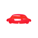 Pink Windshield for Harley Davidson 2014-23 FLHX/ FLHT/ FLHTK-1