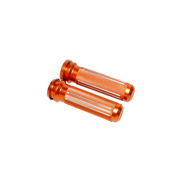 Orange Hand Grips for Softail Dyna Touring - 0