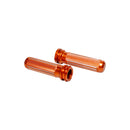 Orange Hand Grips for Softail Dyna Touring-5