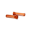 Orange Hand Grips for Softail Dyna Touring-6