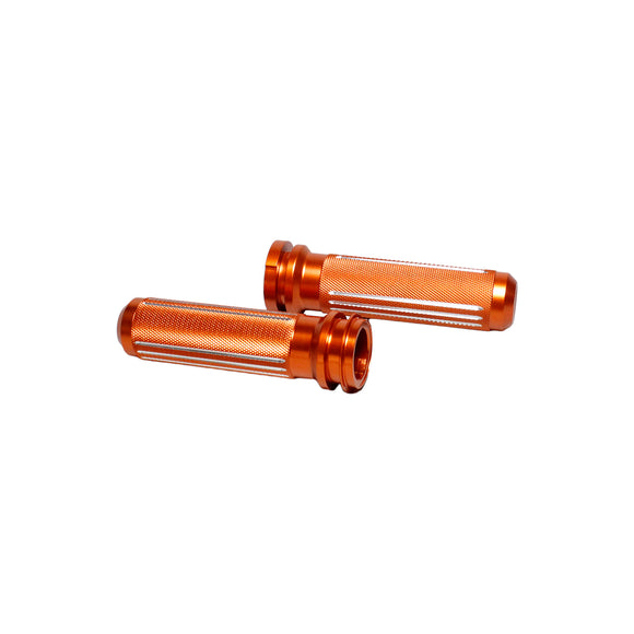Orange Hand Grips for Softail Dyna Touring