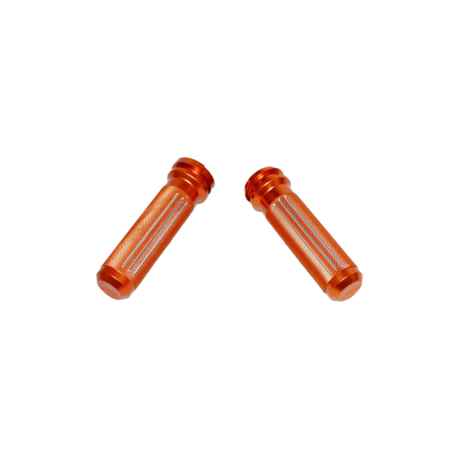 Orange Diamond Hand Grips for Harley Davidson Models with TBW