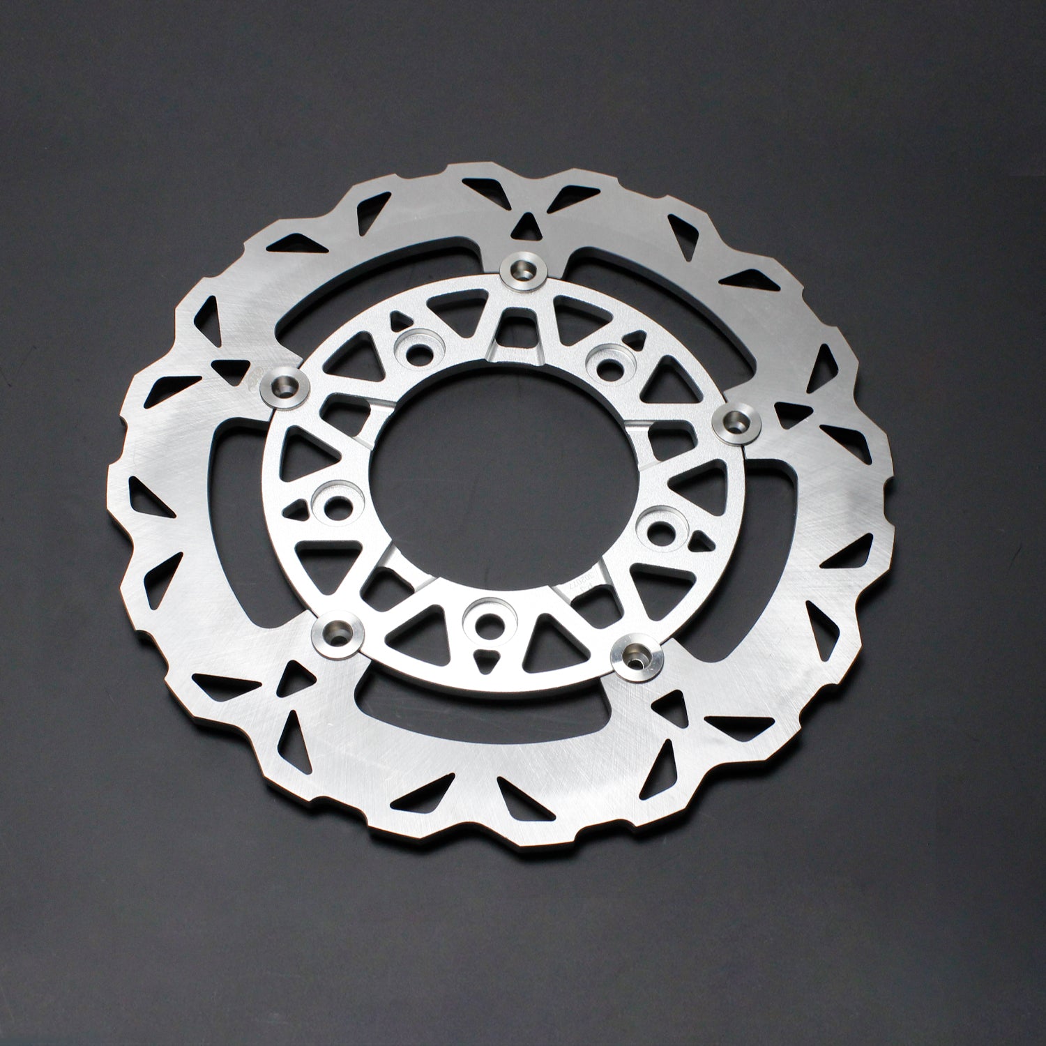 11.8" Silver Floating Rear Brake Rotor for Harley Davidson 06-17 VRSC