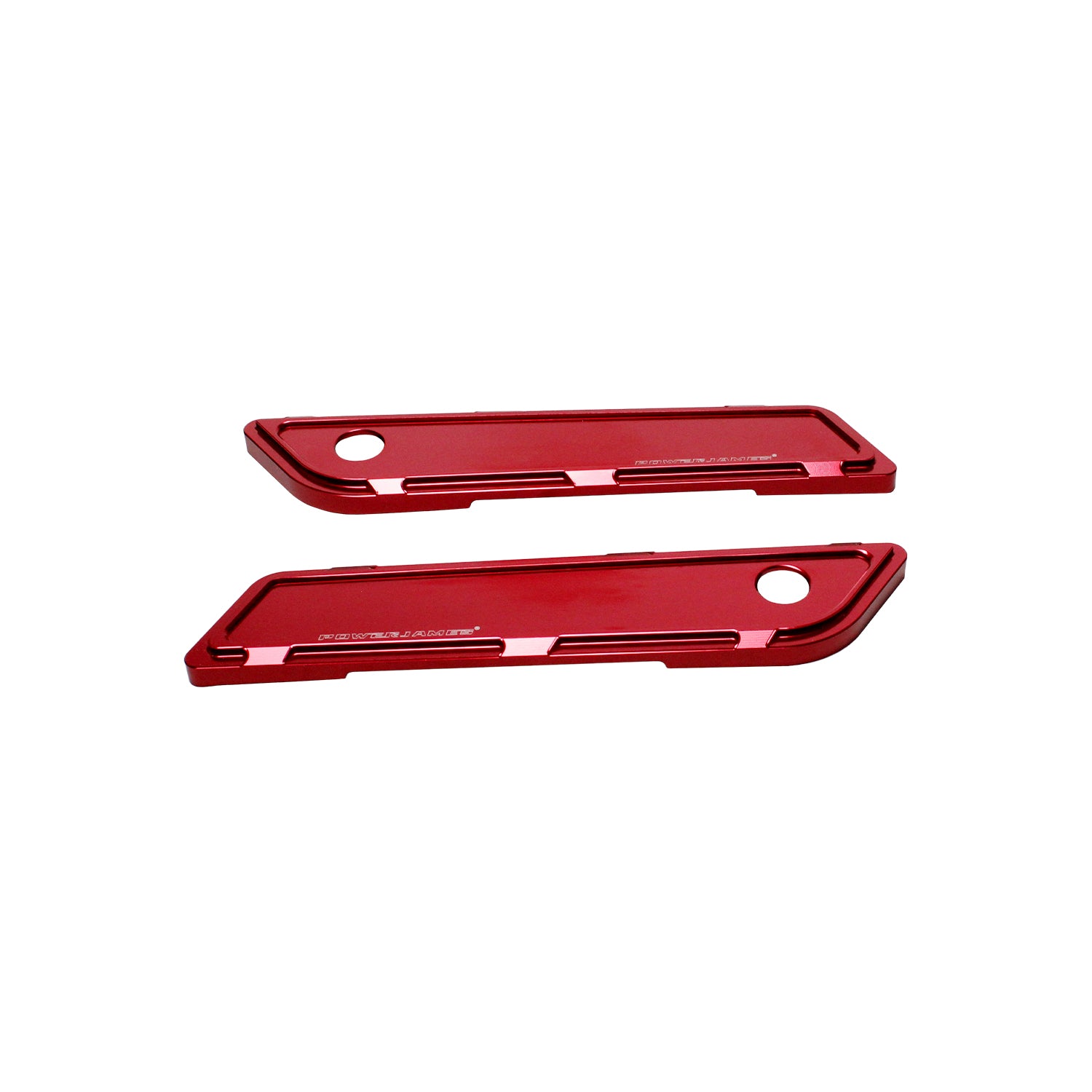 Red Aluminum Saddlebag Hinge Cover for Harley Davidson 14-23 Touring