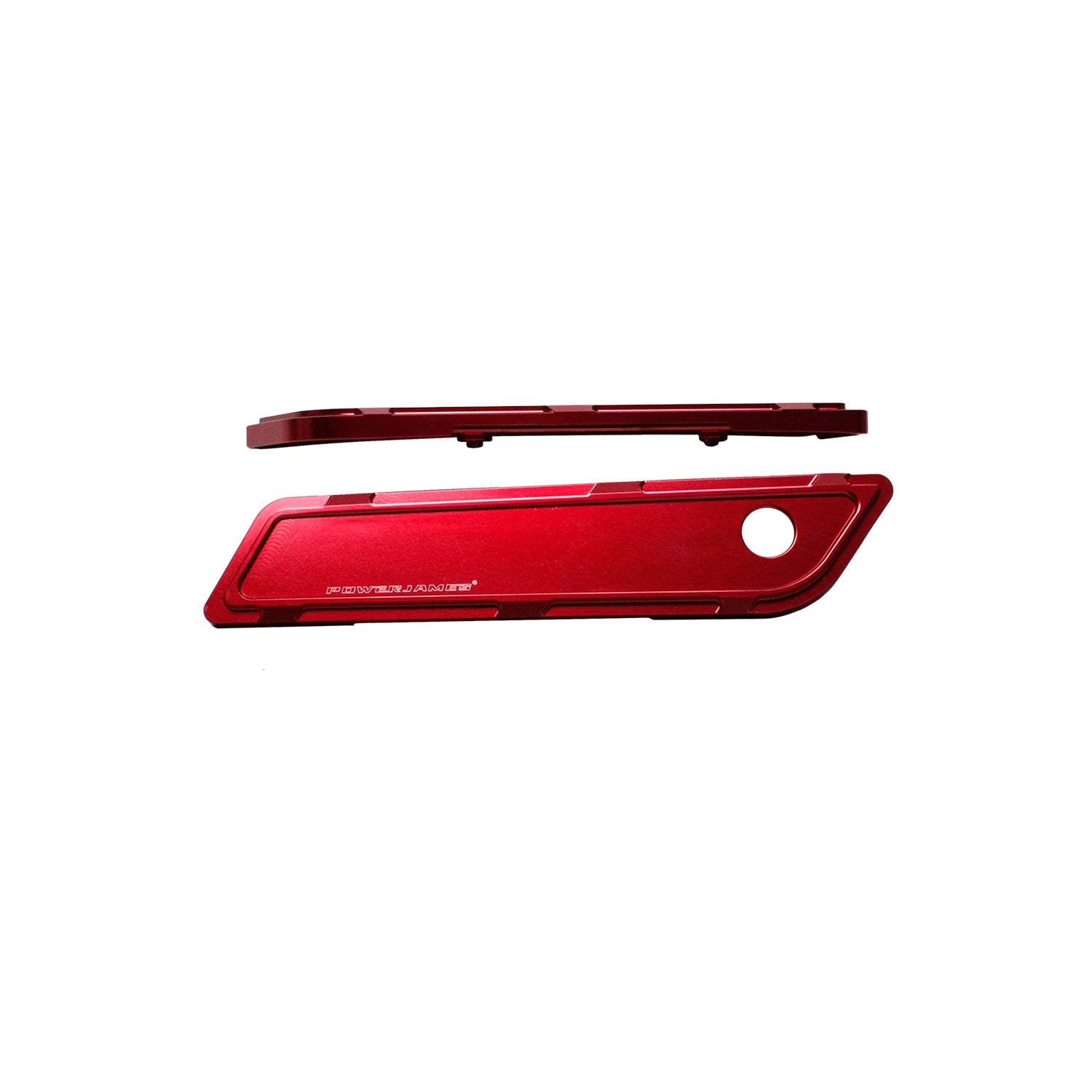 Red Aluminum Saddlebag Hinge Cover for Harley Davidson 14-23 Touring