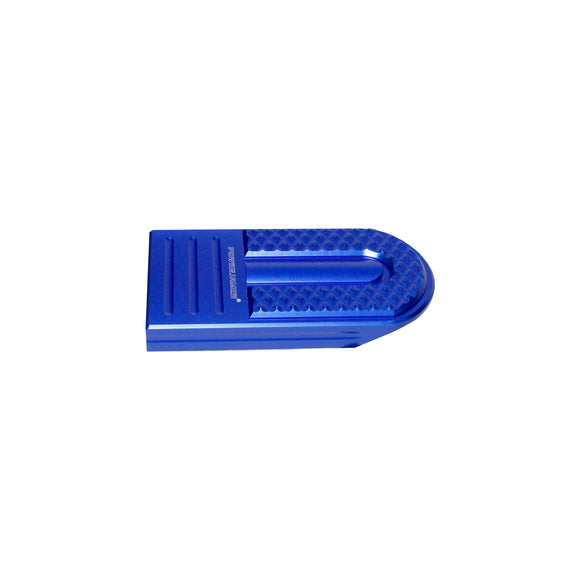 Blue Large Brake Footpeg for FL Softail & Touring