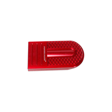 Red Large Brake  Footrest for FL Softail & Touring