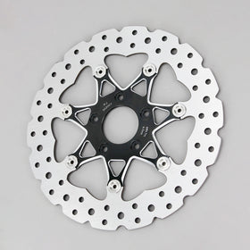 11.8" Black Front Brake Rotor- 7 Spokes - 0