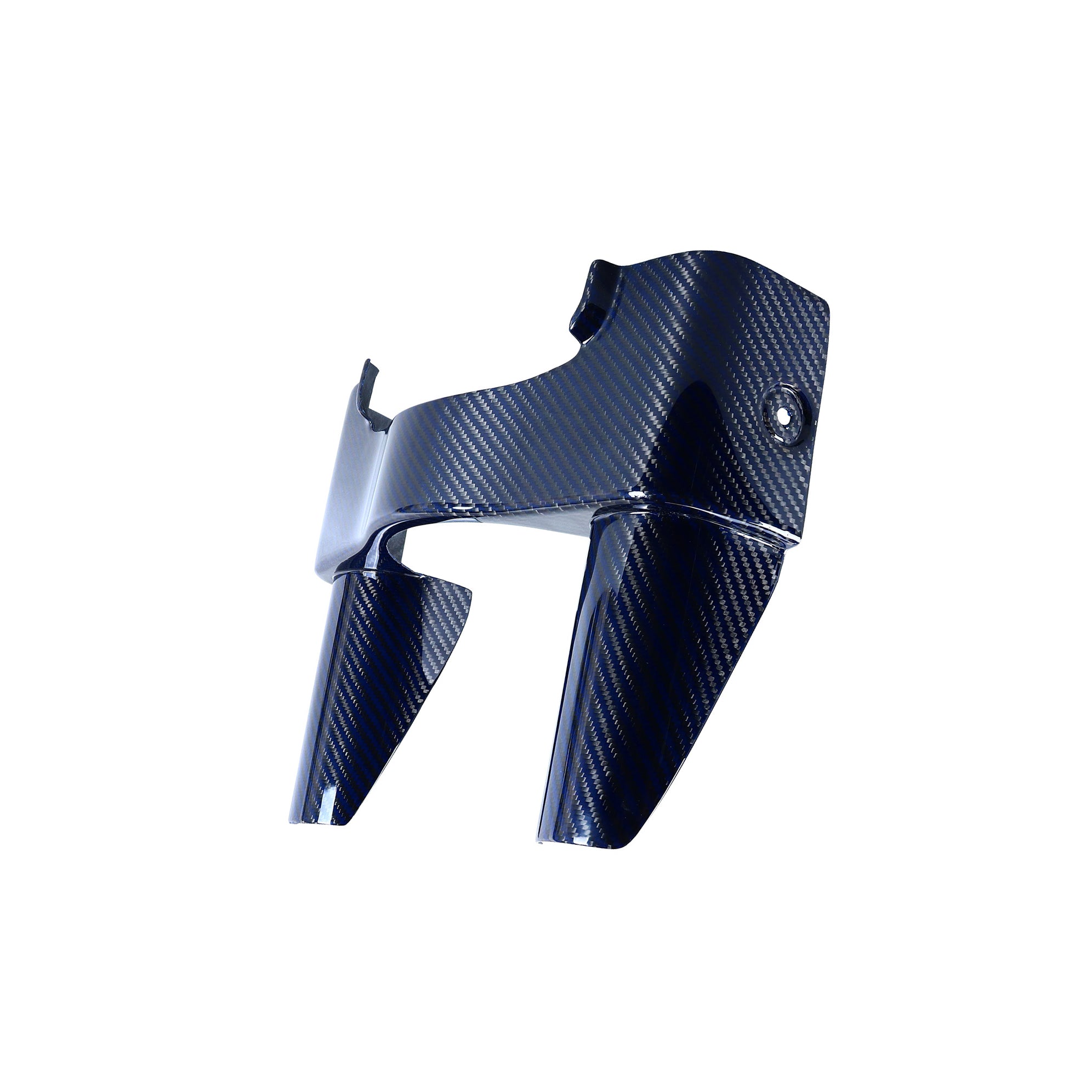 Carbon Fiber Upper Front Fork Tube Cover- Blue