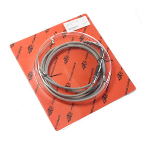 Chrome Idle and Throttle Cable-1.3m - 0