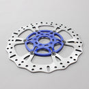 14" Blue Front Brake Rotor for Touring- 6 Spoke-3