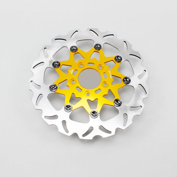 11.5" Gold Front Brake Rotor-9 Spokes