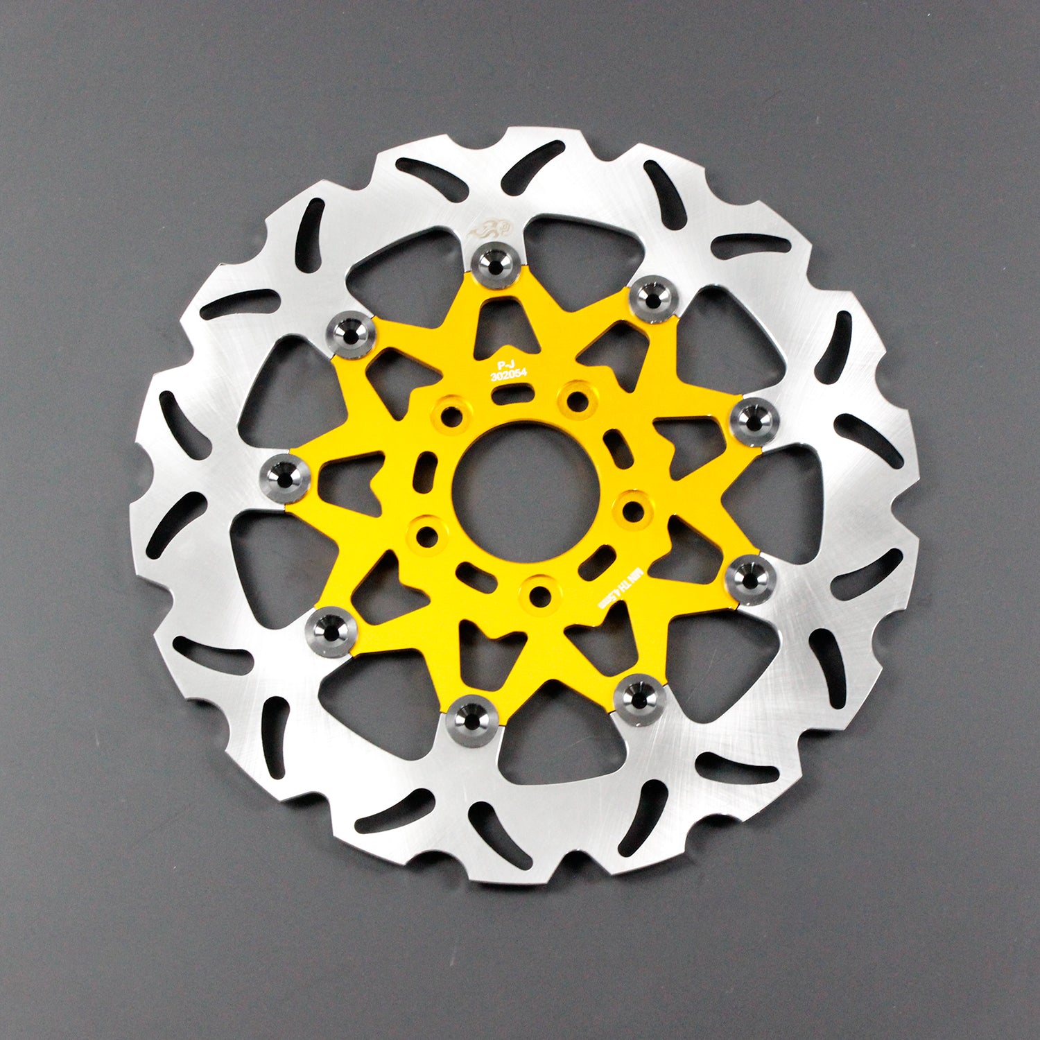 11.5" Gold Rear Brake Rotor-9 Spoke