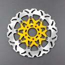 11.5" Gold Front Brake Rotor-9 Spokes-2