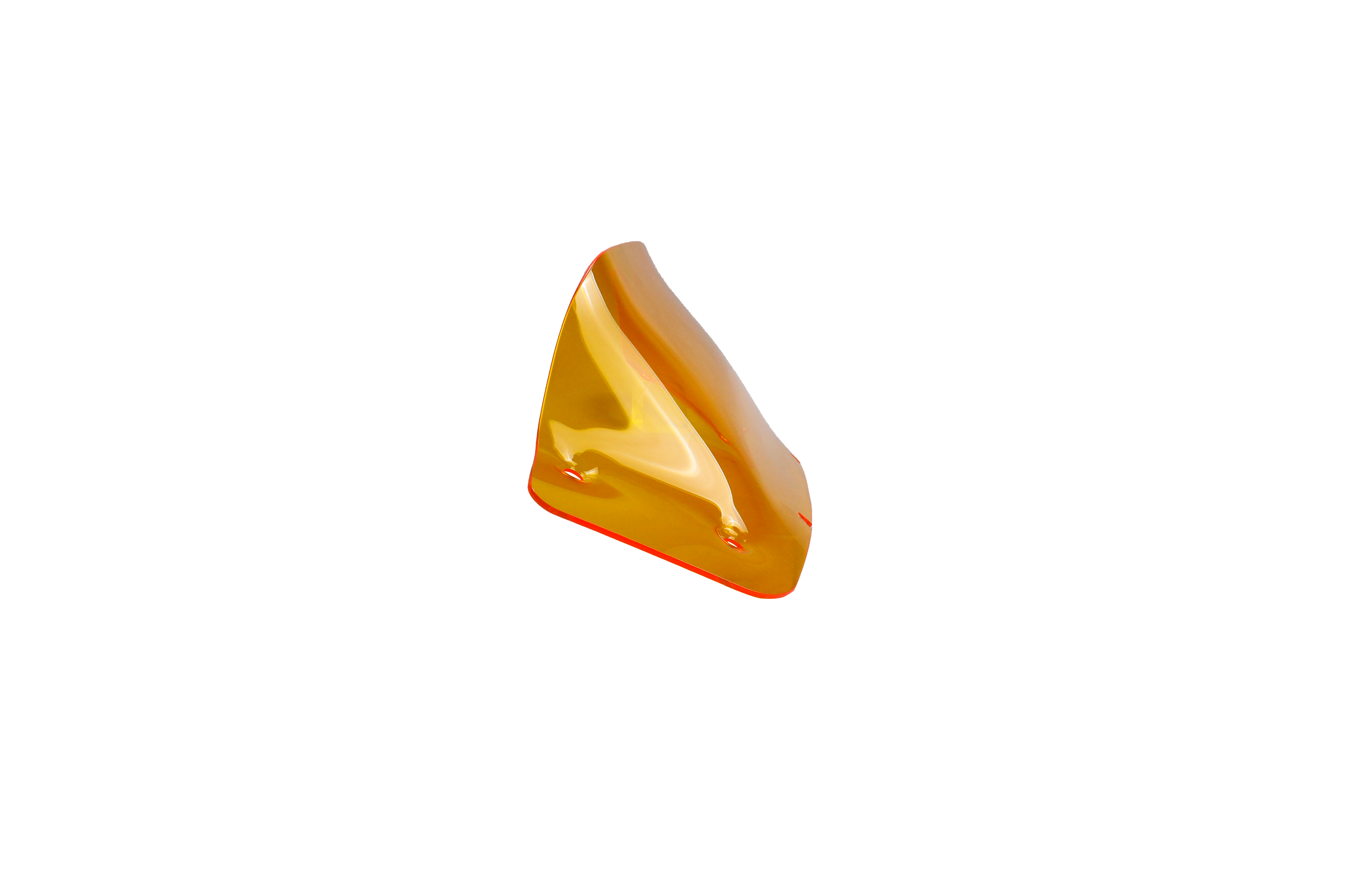 Orange Windshield for 121 Street Glide