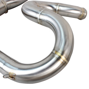 Stainless Steel 2 into 1 Exhaust Pipe for 17-2025 Touring - 0