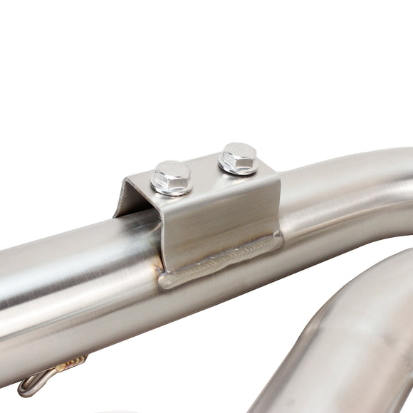 Stainless Steel 2 into 1 Exhaust Pipe for 17-2025 Touring