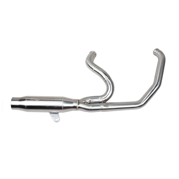 Stainless Steel 2 into 1 Exhaust Pipe for 18-up Softail