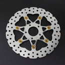 11.5" CHROME FRONT BRAKE ROTOR- 7 SPOKE-1