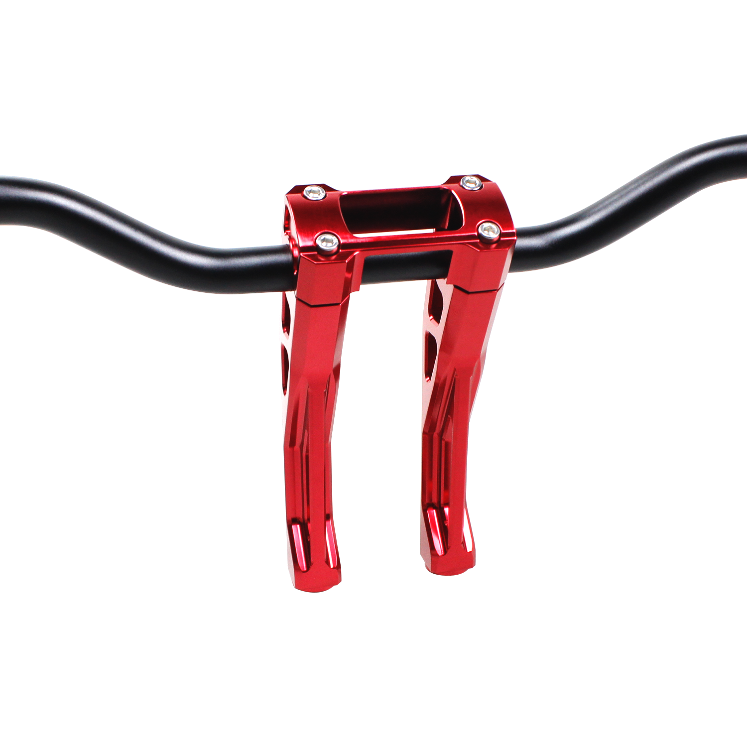 8.5" Tall Inside Pullback Handlebar Risers Kit for Harley Davidson