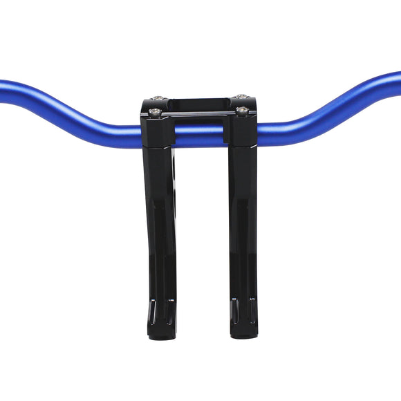 8.5" Tall Inside Pullback Handlebar Risers Kit for Harley Davidson 