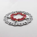 Red 14.0" Front Floating Brake Rotor for Enforcer-3