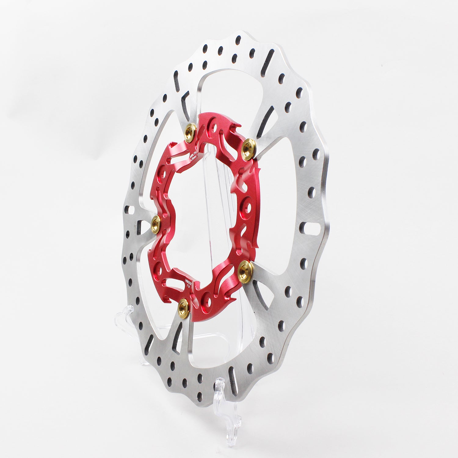 Red 14.0" Front Floating Brake Rotor for Enforcer