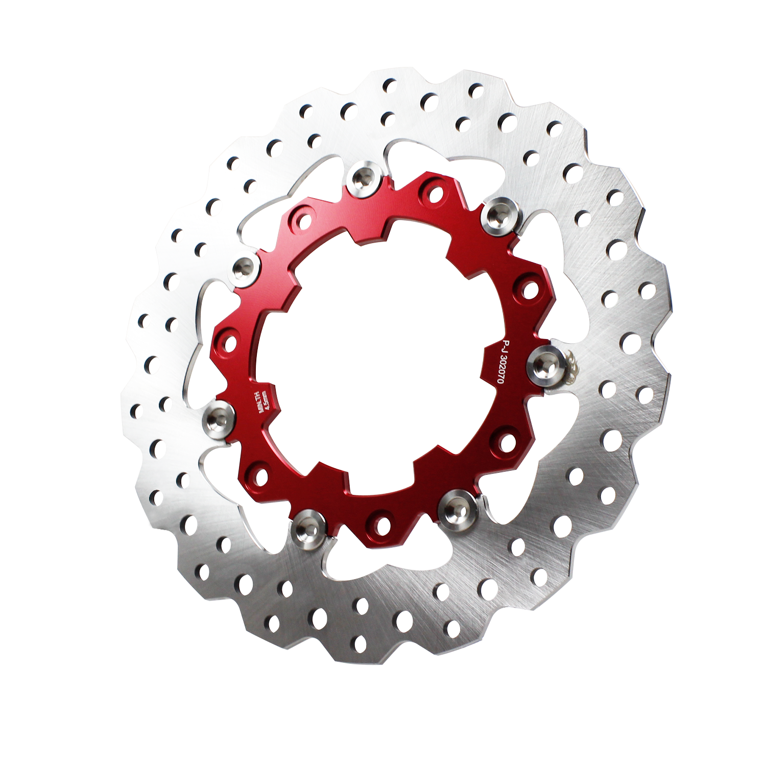 11.8" Floating Front Brake Rotor for Harley Davidson 09-23 Touring Agitator Wheel - 0