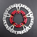 Red 14.0" Front Floating Brake Rotor for Enforcer-1