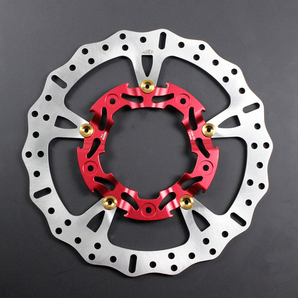Red 14.0" Front Floating Brake Rotor for Enforcer