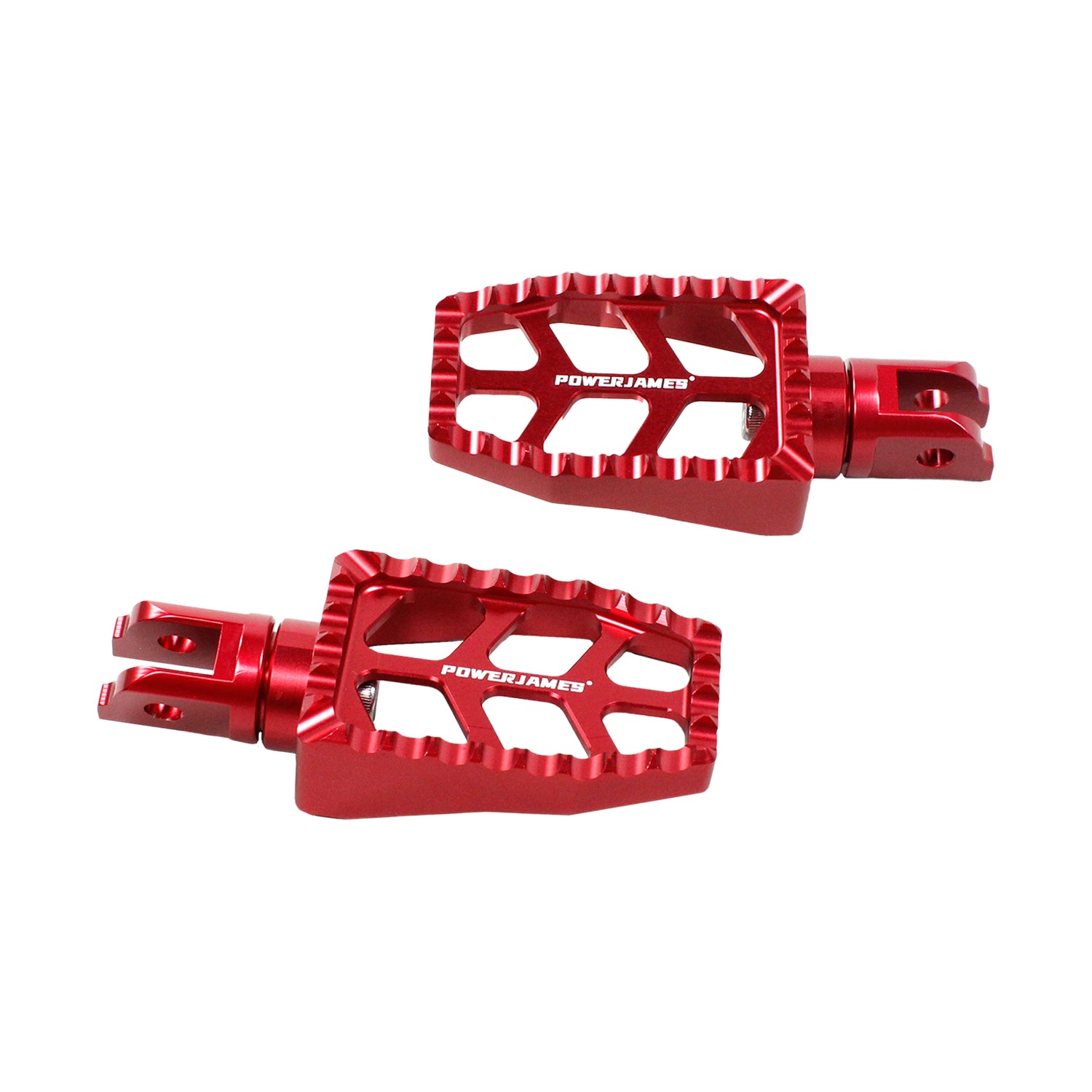 Red Passenger Footpegs for Harley Davidson 2018-2023 Softail FX Models