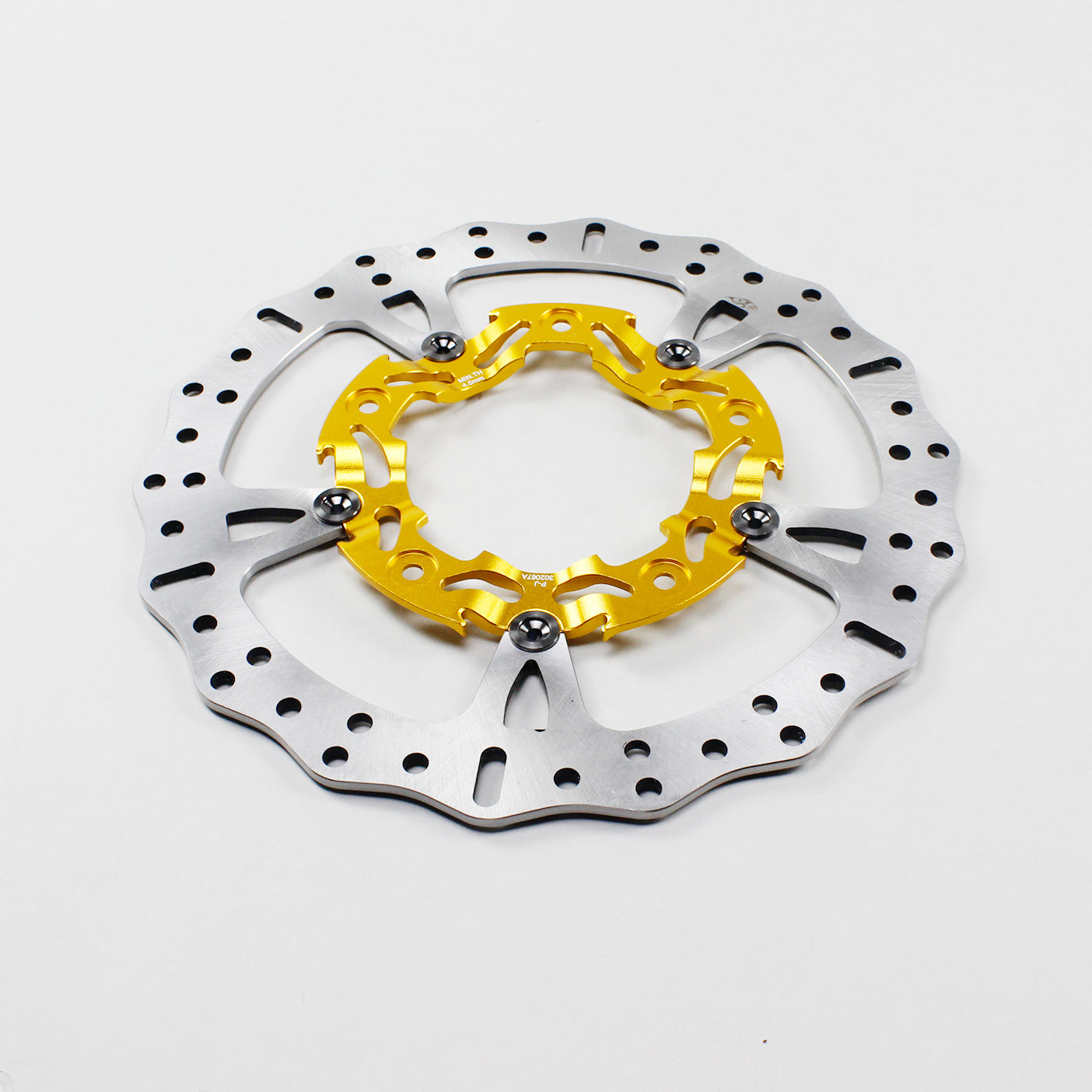 Gold 14.0" Front Floating Brake Rotor for Impeller