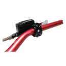 Black Handlebar Clutch Brake Clamp Lever Bracket for Harley Davidson Touring-2