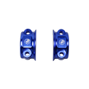 Blue Left& Right Handlebar Clamp Lever Bracket for Harley Davidson 08-23 Touring-3