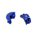 Blue Left& Right Handlebar Clamp Lever Bracket for Harley Davidson 08-23 Touring-4