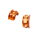 Orange Left& Right Handlebar Clamp Lever Bracket for Harley Davidson 08-23 Touring-6