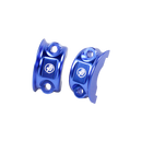 Blue Left& Right Handlebar Clamp Lever Bracket for Harley Davidson 08-23 Touring-6