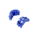 Blue Left& Right Handlebar Clamp Lever Bracket for Harley Davidson 08-23 Touring-7